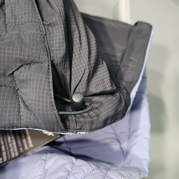 NWT Eddie Bauer Ignitelite Reversible Hooded Jacket Dusty Blue Gray First Ascent - Picture 6 of 15